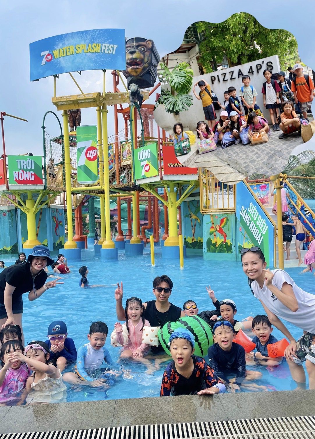 Chúng tôi đã đi trại trong ngày (1 Day Camp) 🍕🏊♂️