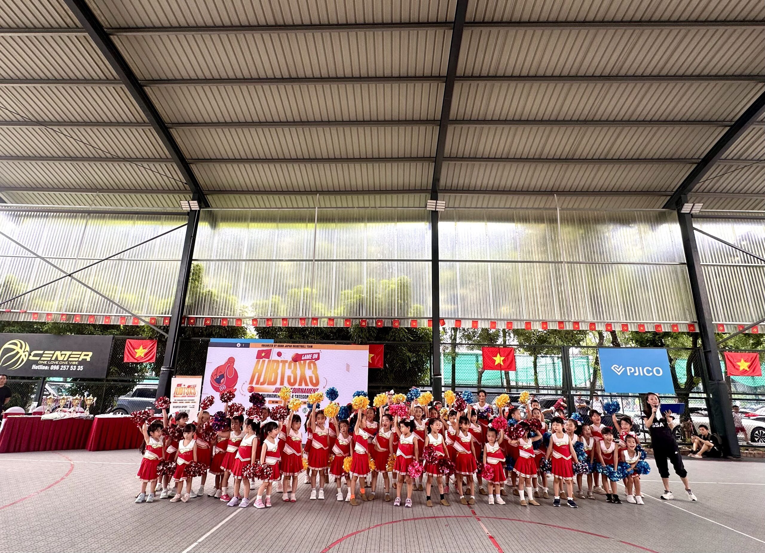 SSA Cheer Dance đã tham gia biểu diễn tại sự kiện bóng rổ🏀✨