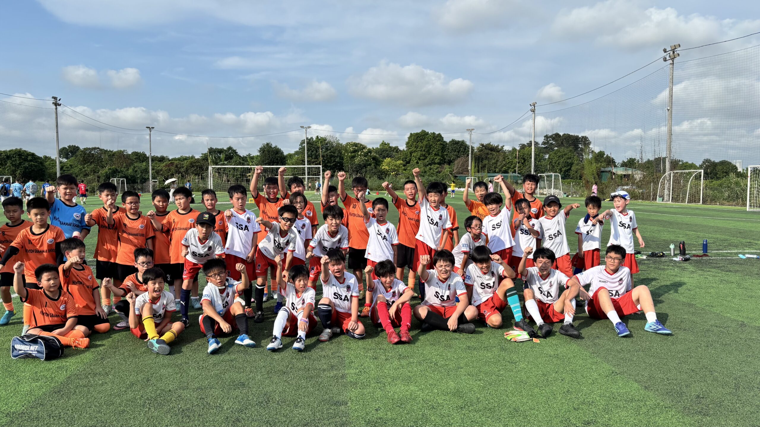 サッカー交流試合開催しました⚽