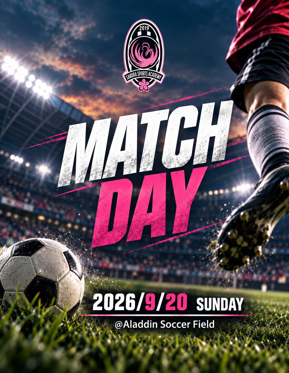 サッカー交流試合開催❗